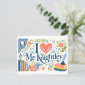 Carte Postale "J'adore M. Knightley" (Debout devant)