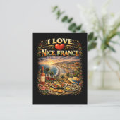 Carte Postale J'adore Nice (Debout devant)