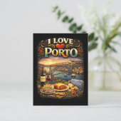Carte Postale J'adore Porto (Debout devant)