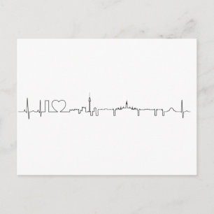 Carte Postale J'adore Vienne (style ecg) souvenir
