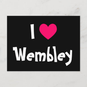 Carte Postale J'adore Wembley