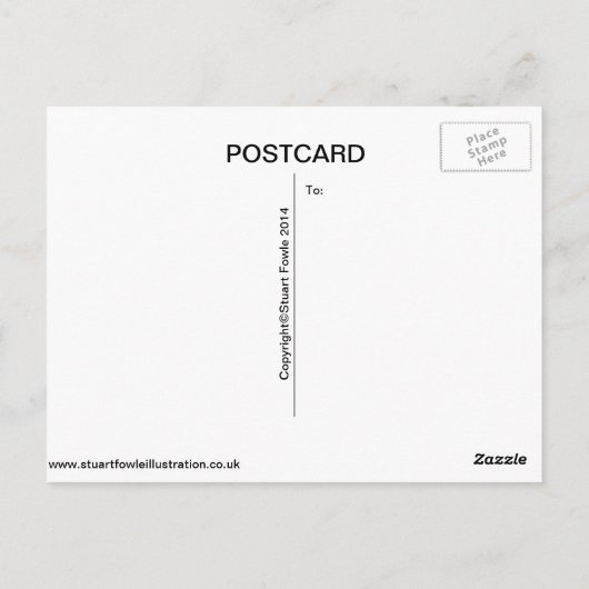 Carte Postale Jagdpanzer 38(t) Hetzer en camouflage "embuscade" (Dos)