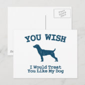 Carte Postale Jagdterrier (Devant / Derrière)