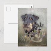 Carte Postale Jagdterrier (Devant / Derrière)