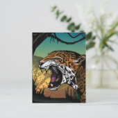 Carte Postale Jaguar (Debout devant)