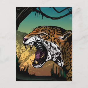 Carte Postale Jaguar