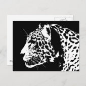 Carte Postale Jaguar (Devant / Derrière)