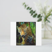 Carte Postale Jaguar (Debout devant)