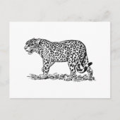Carte Postale Jaguar (Devant)