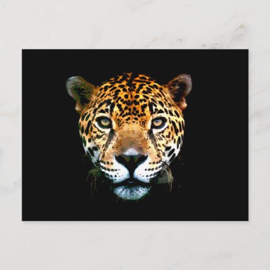 Carte Postale Jaguar (Devant)
