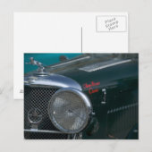 Carte Postale jaguar antique (Devant / Derrière)