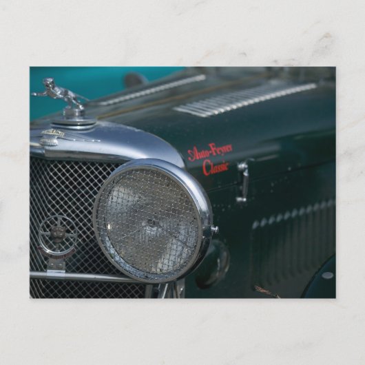 Carte Postale jaguar antique (Devant)