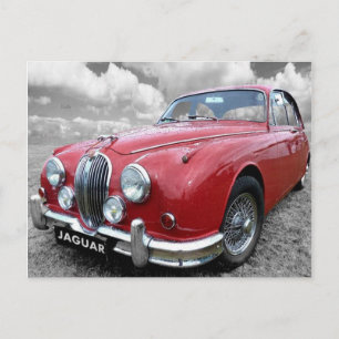 Carte Postale Jaguar Mark 2