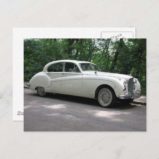 Carte Postale Jaguar Mark IX (Devant / Derrière)