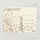 Carte Postale JAGUAR-PAW BACK-IMG_2914 -Shane-Carrie (Dos)