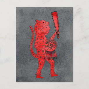 Carte postale Jaguar Warrior