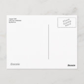 Carte Postale Jaguar XJ6 (Dos)