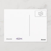 CARTE POSTALE JAGUAR XK120 (Dos)