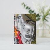 Carte Postale Jaguar XK120 convertible voiture sport (Debout devant)