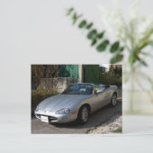 Carte Postale Jaguar XK8 Cabriolet (Debout devant)