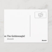 Carte Postale J'ai aidé à sauver le Goldeneagle de Old Orchard B (Dos)