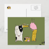 Carte Postale J'ai besoin de You Postcard par Krize (Devant / Derrière)