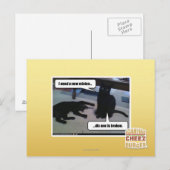 Carte Postale J'ai besoin d'un nouveau minion (Devant / Derrière)