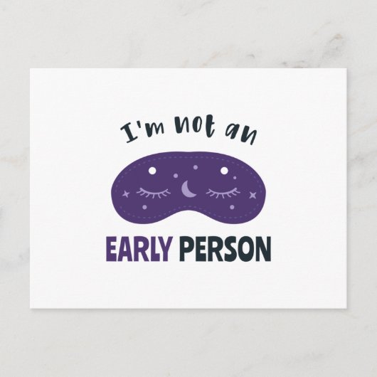 Carte Postale J'ai besoin d'une personne (Devant)