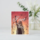 Carte Postale J'Ai Compris | Fêter le triomphe de la force des f (Debout devant)