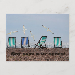 Carte Postale J'Ai Du Sable Dans Mes Chaussures !