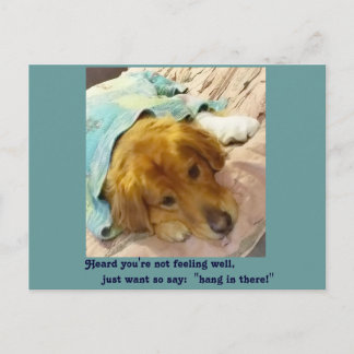 Carte Postale J'ai entendu dire que vous ne vous sentez pas bien