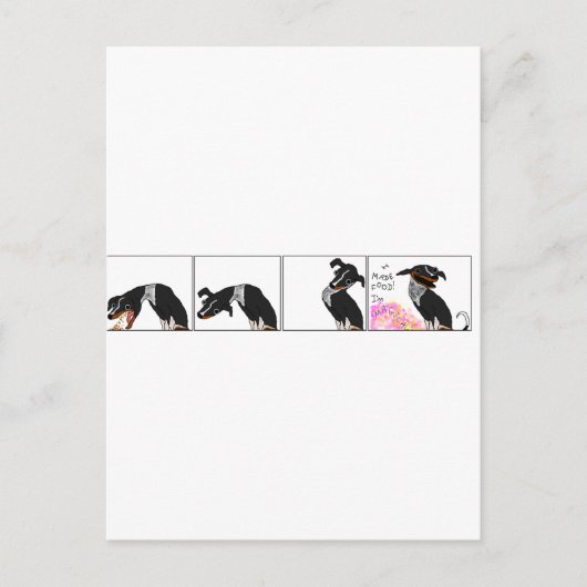 Carte Postale "J'ai fait de la nourriture" (Devant)