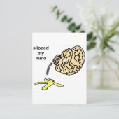 Carte Postale J'ai glissé mon esprit (Debout devant)