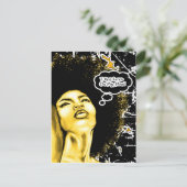 Carte Postale J'Ai L'Amour Dans Mon Esprit (Debout devant)