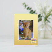 Carte Postale J'ai lu votre journal (Debout devant)