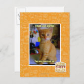 Carte Postale J'ai lu votre journal (Devant / Derrière)