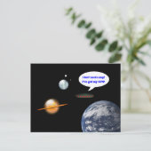 Carte Postale J'ai mon GPS (Debout devant)