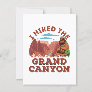 Carte Postale J'Ai Promené Le Grand Canyon