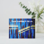 Carte Postale J'ai quelque chose à te dire (Debout devant)