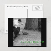 Carte Postale J'ai survécu en Ontario! ! (Devant / Derrière)