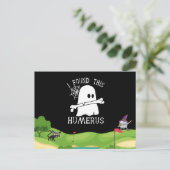 Carte Postale J'ai trouvé ce golfeur de blague Humerus Bone Hall (Debout devant)