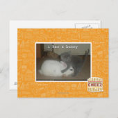 Carte Postale J'ai un lapin (Devant / Derrière)