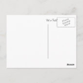 Carte Postale J'ai une petite bouchée (Dos)