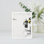 Carte Postale J'ai une télé (Debout devant)