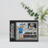 Carte Postale Jailbird Postcard (Debout devant)