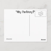 Carte Postale Jailbird Postcard (Dos)