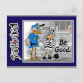 Carte Postale Jailbird Postcard (Devant)