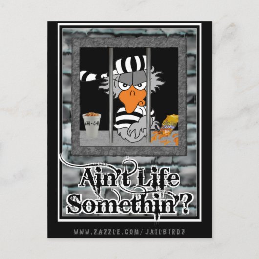 Carte Postale Jailbird Postcard (Devant)