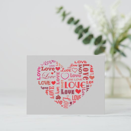 Carte Postale J'aime (Debout devant)