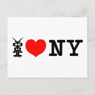 CARTE POSTALE J'AIME .1LOVE